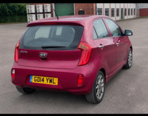 2014 Kia Picanto 1.25 3 Auto Euro 5 5dr in Pink — image 2
