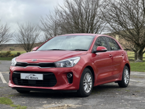 2019 Kia Rio 1.4 2 5dr Man, Red, Petrol + 1 Owner in Red — image 2