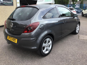 2012 Vauxhall Corsa 1.2i Ecoflex 16v Sxi Euro 5 (s/s) 3dr (a/c) in Grey — image 3