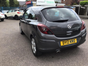2012 Vauxhall Corsa 1.2i Ecoflex 16v Sxi Euro 5 (s/s) 3dr (a/c) in Grey — image 4