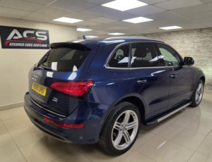 2016 Audi Q5 2.0 Tdi S Line Plus SUV 5dr Diesel Manual Quattro Euro 6 (s/s) (150 Ps) in Blue — image 2