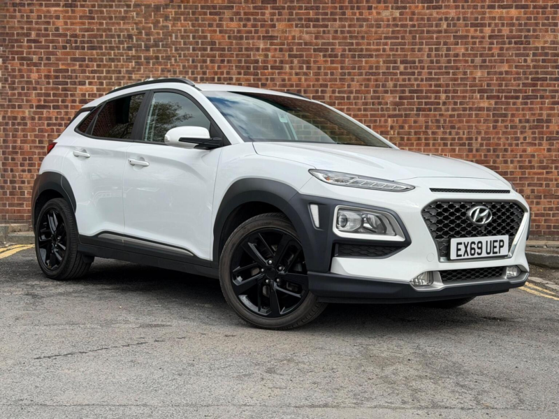2019 Hyundai Kona 1.0 T-Gdi Premium Euro 6 (s/s) 5dr in White — image 1