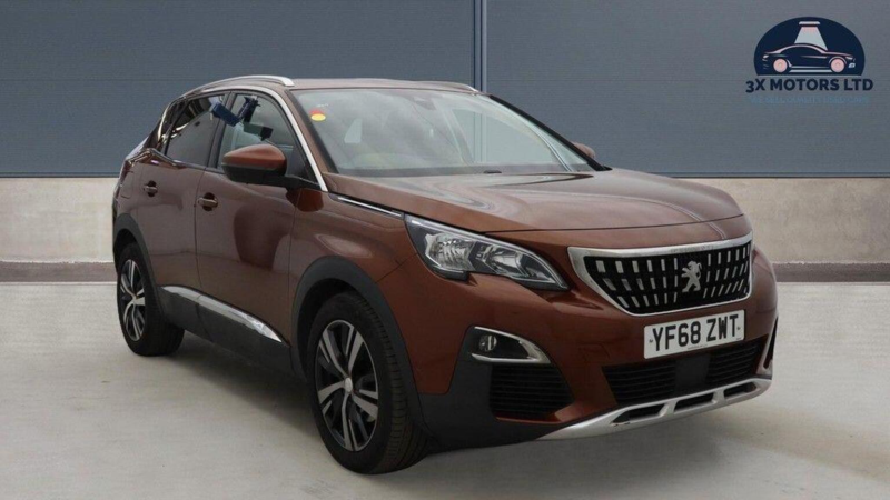 2018 Peugeot 3008 1.5 Bluehdi Allure Eat Euro 6 (s/s) 5dr in Bronze — image 1