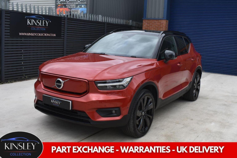 2022 Volvo Xc40 Recharge Twin 78kwh Ultimate Auto AWD 5dr in Red — image 1