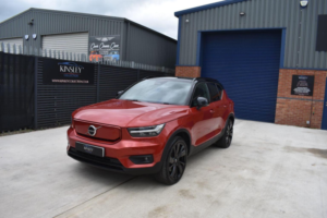 2022 Volvo Xc40 Recharge Twin 78kwh Ultimate Auto AWD 5dr in Red — image 3