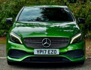 2017 Mercedes-Benz A Class 1.6 A180 Amg Line (premium) Euro 6 (s/s) 5dr in Green — image 3