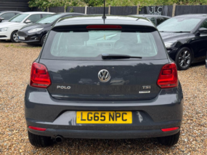 2015 Volkswagen Polo 1.2 Tsi Bluemotion Tech Se Euro 6 (s/s) 5dr in Grey — image 4