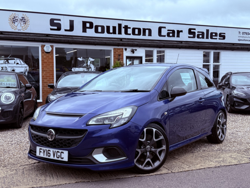 2016 Vauxhall Corsa 1.6 I Turbo Vxr in Blue — image 1