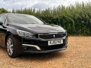 2015 Peugeot 508 1.6 Bluehdi Gt Line Euro 6 (s/s) 4dr in Black — image 3