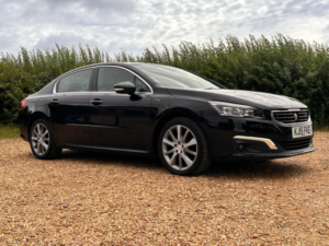 2015 Peugeot 508 1.6 Bluehdi Gt Line Euro 6 (s/s) 4dr in Black — image 4