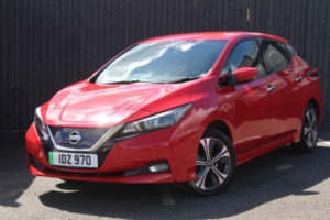 2021 Nissan Leaf 62kwh E+ N-Connecta in Red — image 3