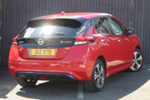 2021 Nissan Leaf 62kwh E+ N-Connecta in Red — image 6