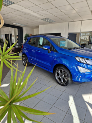 2022 Ford Ecosport 1.0t Ecoboost St-Line Euro 6 (s/s) 5dr in Blue — image 2