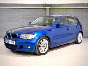 2010 BMW 1 Series 2.0 118i M Sport Euro 4 5dr in Blue — image 4