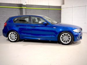 2010 BMW 1 Series 2.0 118i M Sport Euro 4 5dr in Blue — image 5