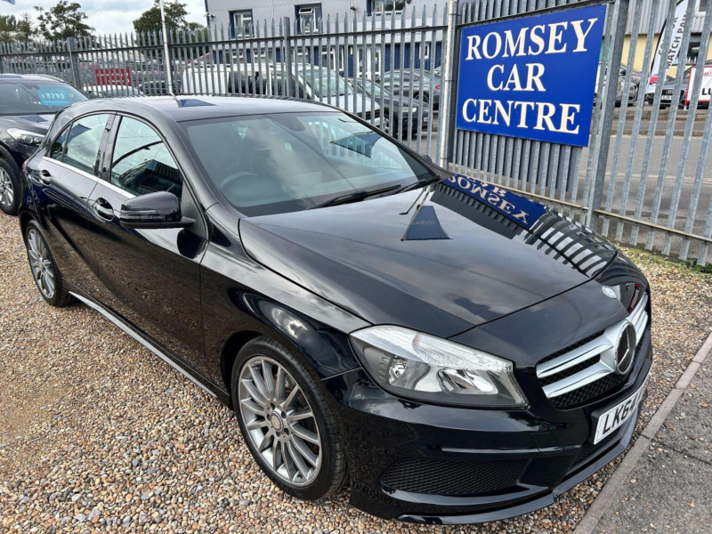2014 Mercedes-Benz A Class 2.1 A220 Cdi Amg Sport 7g-Dct Euro 6 (s/s) 5dr in Black — image 1