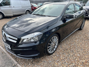 2014 Mercedes-Benz A Class 2.1 A220 Cdi Amg Sport 7g-Dct Euro 6 (s/s) 5dr in Black — image 3