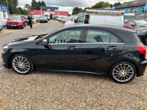 2014 Mercedes-Benz A Class 2.1 A220 Cdi Amg Sport 7g-Dct Euro 6 (s/s) 5dr in Black — image 4