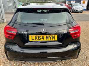 2014 Mercedes-Benz A Class 2.1 A220 Cdi Amg Sport 7g-Dct Euro 6 (s/s) 5dr in Black — image 6