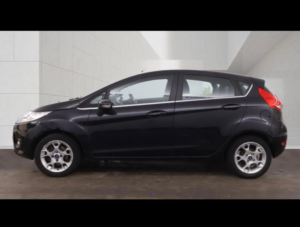 2012 Ford Fiesta 1.25 Zetec Hatchback 5dr Petrol Manual (129 G/km, 81 Bhp) in Black — image 3