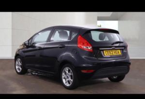 2012 Ford Fiesta 1.25 Zetec Hatchback 5dr Petrol Manual (129 G/km, 81 Bhp) in Black — image 5