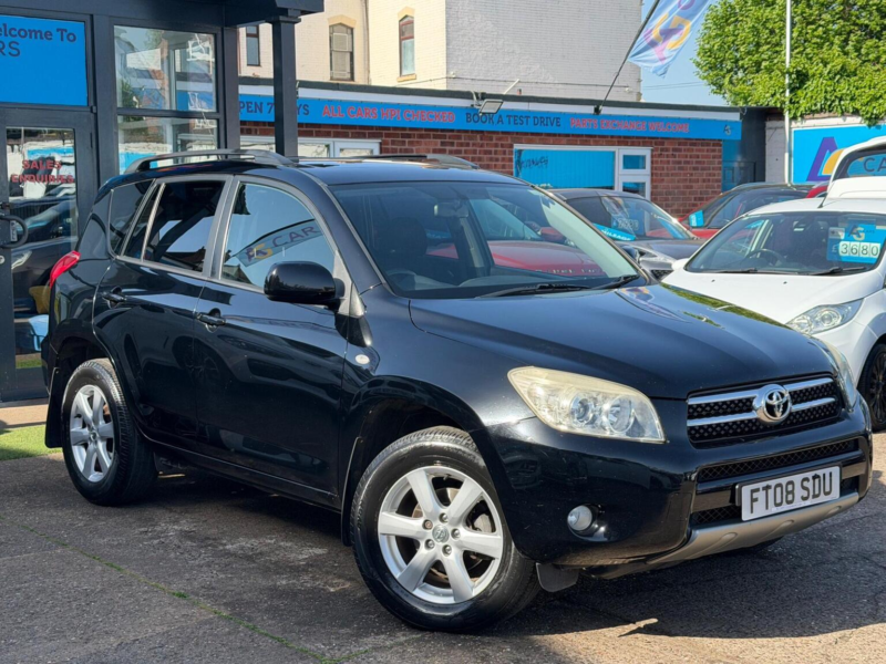 2008 Toyota Rav4 2.0 Xt-R 4WD 5dr in Black — image 1