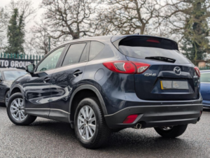 2015 Mazda Cx-5 2.2 Skyactiv-D Se-L Nav Auto Euro 6 (s/s) 5dr in Blue — image 4