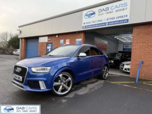 2014 Audi Q3 2.5 Rs Q3 Tfsi Quattro Semi-Auto 4WD 5dr in Blue — image 5