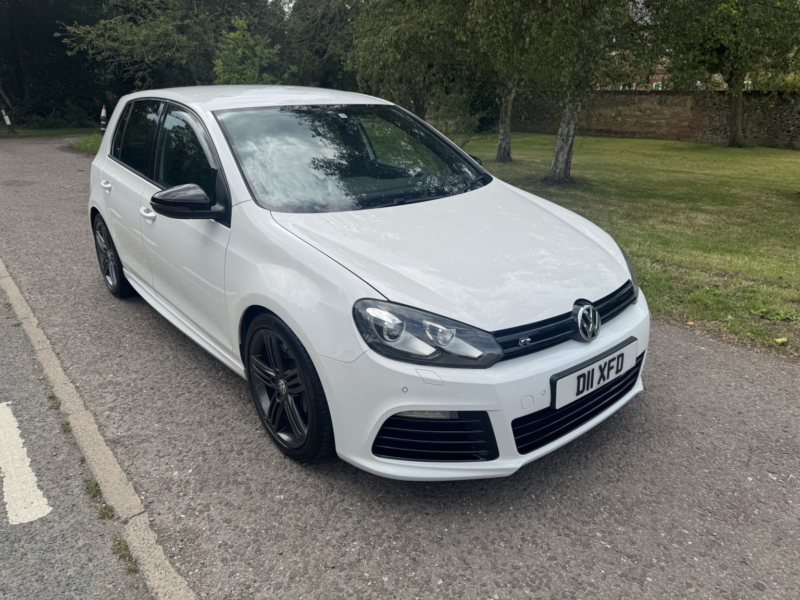 2013 Volkswagen Golf Mk6 Golf R Tsi in White — image 1