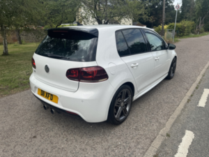 2013 Volkswagen Golf Mk6 Golf R Tsi in White — image 3