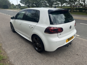 2013 Volkswagen Golf Mk6 Golf R Tsi in White — image 4