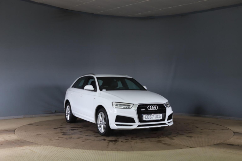2017 Audi Q3 2.0 Tdi S Line Edition S Tronic Quattro Euro 6 (s/s) 5dr in White — image 1