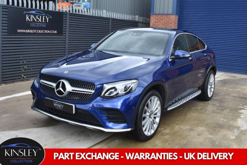 2017 Mercedes-Benz Glc 2.1 Glc250d Amg Line (premium Plus) Coupe G-Tronic 4matic Euro 6 (s/s) 5dr in Blue — image 1