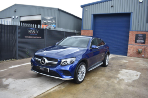 2017 Mercedes-Benz Glc 2.1 Glc250d Amg Line (premium Plus) Coupe G-Tronic 4matic Euro 6 (s/s) 5dr in Blue — image 3