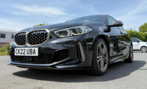 2022 BMW 1 Series 2.0 M135i Auto Xdrive Euro 6 (s/s) 5dr in Black — image 3