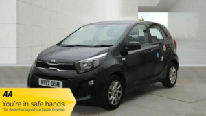 2017 Kia Picanto 1.0 2 Euro 6 5dr in Black — image 1