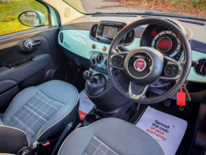 2018 Fiat 500 1.2 Lounge Euro 6 (s/s) 3dr in Green — image 2