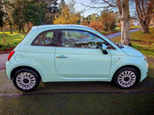 2018 Fiat 500 1.2 Lounge Euro 6 (s/s) 3dr in Green — image 3