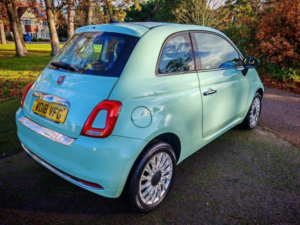 2018 Fiat 500 1.2 Lounge Euro 6 (s/s) 3dr in Green — image 4