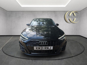 2021 Audi A3 1.5 Tfsi 35 S Line Sportback S Tronic Euro 6 (s/s) 5dr in Black — image 2