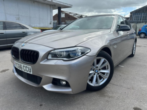2016 BMW 5 Series 3.0 535i Activehybrid 5 Se Auto Euro 6 (s/s) 4dr in Silver — image 2