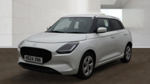 2024 Suzuki Swift 1.2 Mhev Motion Hatchback 5dr Petrol Hybrid CVT Euro 6 (s/s) (82 Ps) in White — image 2