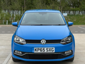 2015 Volkswagen Polo 1.0 Tsi Bluemotion Tech Sel Euro 6 (s/s) 5dr in Blue — image 4