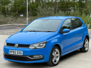 2015 Volkswagen Polo 1.0 Tsi Bluemotion Tech Sel Euro 6 (s/s) 5dr in Blue — image 5