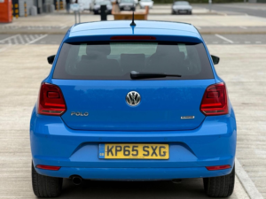 2015 Volkswagen Polo 1.0 Tsi Bluemotion Tech Sel Euro 6 (s/s) 5dr in Blue — image 6