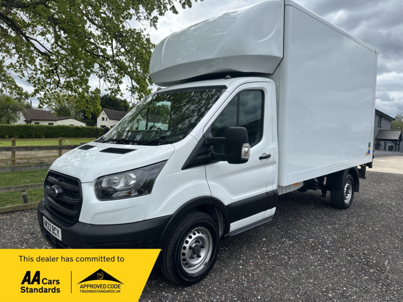 2022 Ford Transit 2.0 Transit Leader Single Chassis Cab 350 L3 2.0l Ecoblue 130ps Rwd 6 Speed Manual in White — image 1