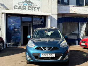 2015 Nissan Micra 1.2 Acenta CVT Euro 5 5dr in Blue — image 5