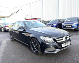 2015 Mercedes-Benz C Class 2.1 C220d Sport 7g-Tronic+ Euro 6 (s/s) 4dr in Black — image 2
