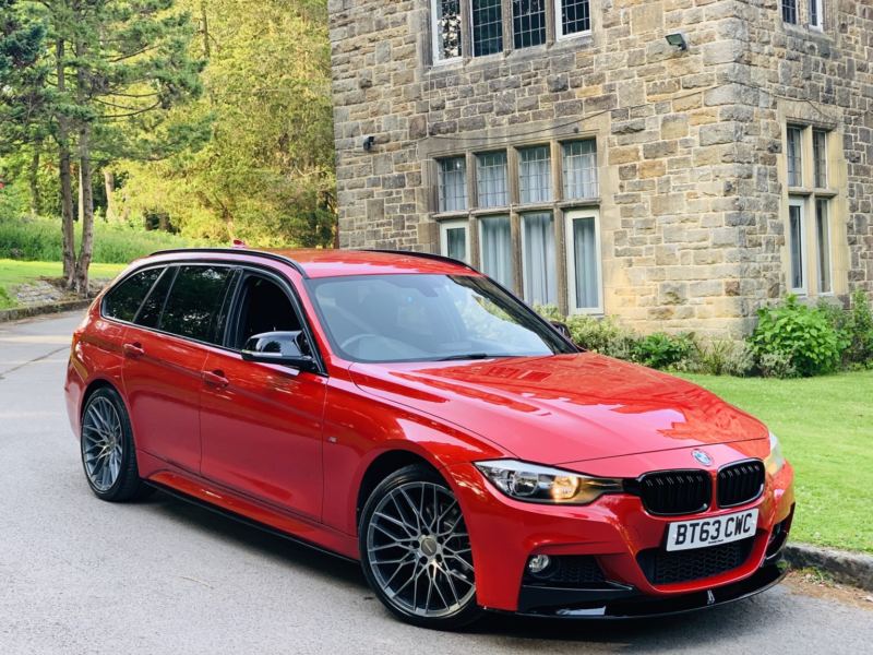 2013 BMW 3 Series 2.0 320d Xdrive M Sport Touring in Red — image 1