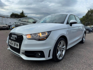2014 Audi A1 1.4 Tfsi Cod S Line Sportback S Tronic Euro 5 (s/s) 5dr in White — image 2